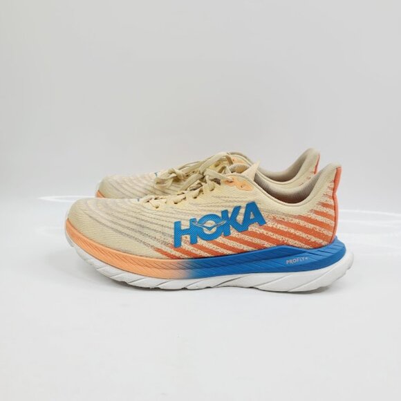 Hoke One One Men\'s Impala Vibrant Orange Mach 5 Athletic Running Shoes Size 10.5 main image 7